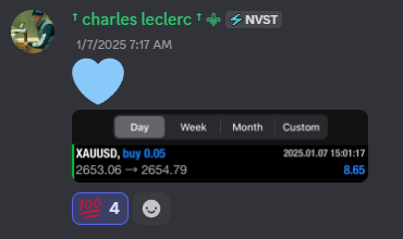 Discord chat showing 90% accurate signals